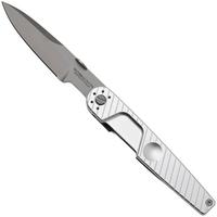 Afbeelding voor Extrema Ratio LKU01 Urban Sideral 04.1000.0243/U/SD-ARG, Sand Blasted Böhler N690, Silver Aluminum zakmes, Danilo Rossi Lajolo di Cossano design