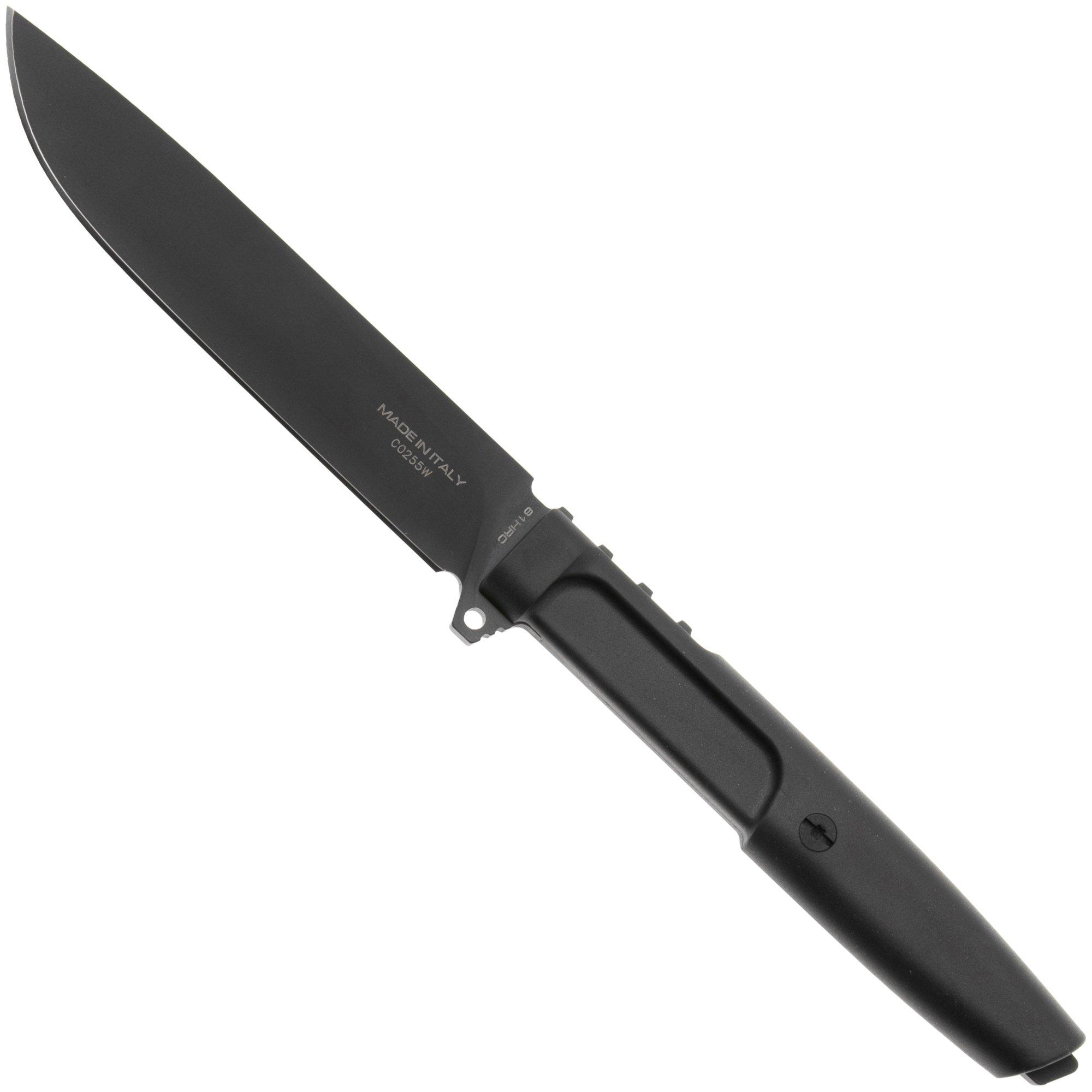 Extrema Ratio Vipera 04.1000.0484/M3/BLK/BLK, Black M390, Black Forprene fixed knife