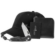 Afbeelding voor Extrema Ratio The Carry Box EDC, 04.1000.0174/B-KIT, BFK EVO, Stonewashed Nitrogen, Black Aluminum, Limited Edition zakmes, set