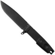 Afbeelding voor Extrema Ratio Folgore Verticale Limited Edition 04.1000.0202/M3/BLK/BLK, Gun Blued Böhler M390, Black Forprene vaststaand mes