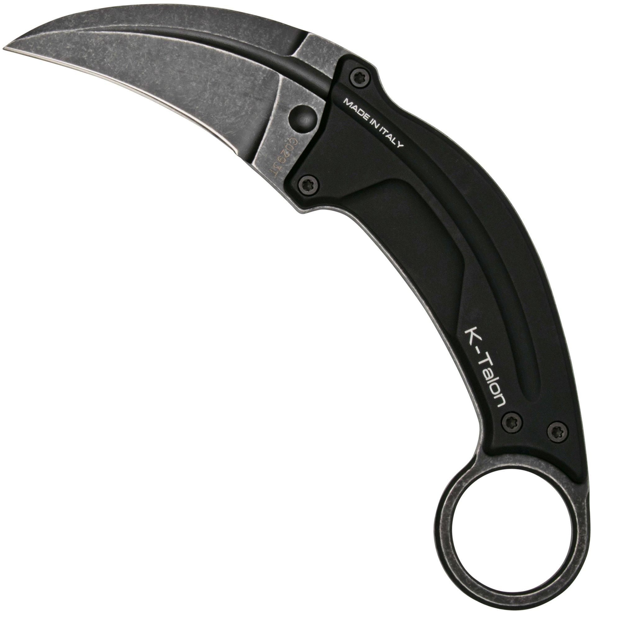 Nóż karambit Extrema Ratio K-Talon, Dark Stonewashed 04.1000.0224/DKS