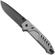 Extrema Ratio MF1 EVO D 04.1000.0232/BLK/GRY, Black Böhler N690, Tactical Grey Aluminum Taschenmesser