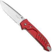 Extrema Ratio MF1 EVO D 04.1000.0232/M3/SAT/RED, Satin M390, Red Aluminum pocket knife