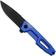 Afbeelding voor Extrema Ratio Satre F 04.1000.0246/NIT/BLK/C12 Black Oxide MIL-C-13924 Nitrogen, Periwinkle Aluminum, zakmes