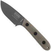 ESEE Pacaya ESEE-PACAYA3V-OD, OD Green Canvas Micarta, couteau fixe