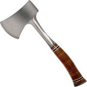 Estwing Sportsman's axe E24A leather handle, with nylon sheath