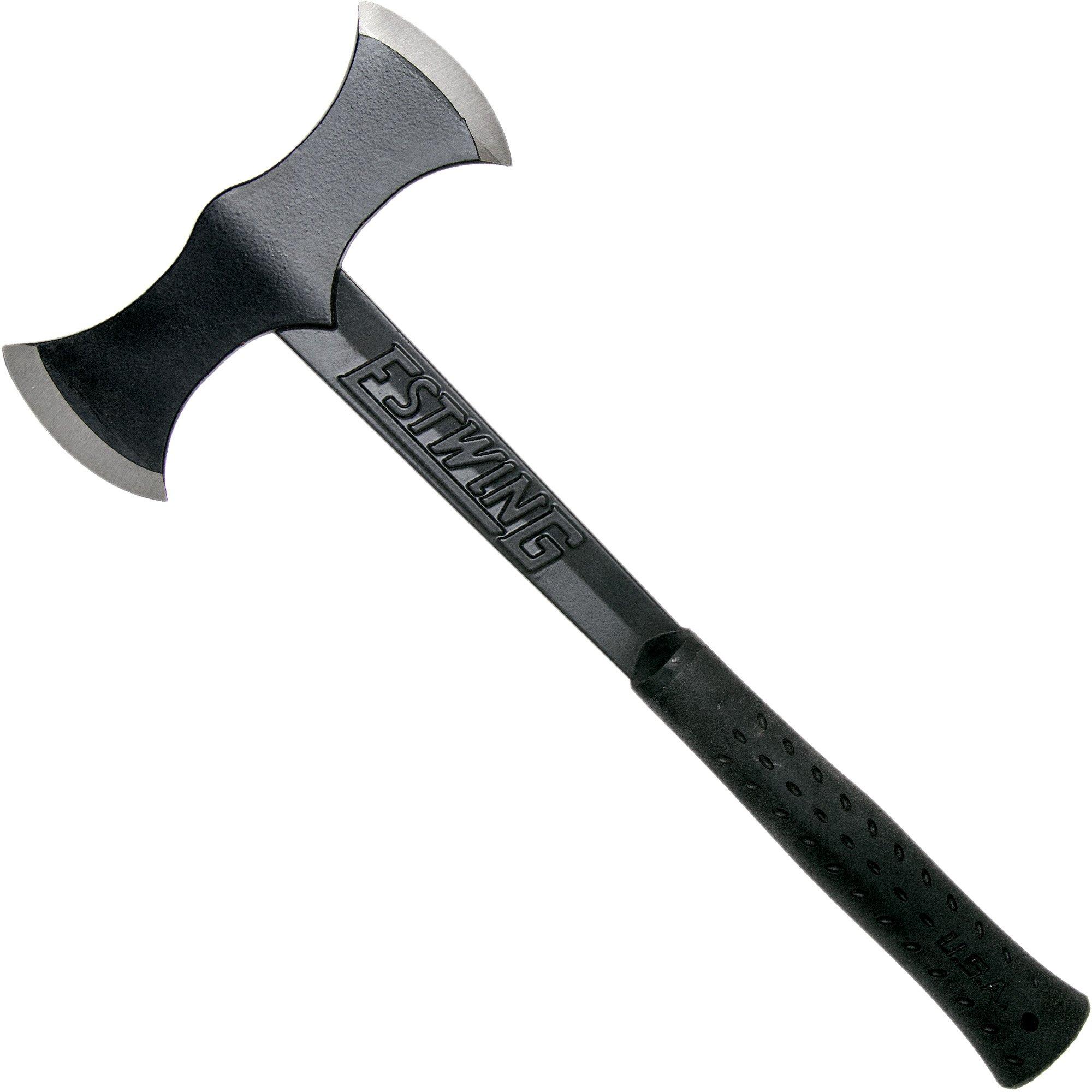 Siekiera do rzucania Estwing Black Eagle Double Bit EBDBA z nylonową pochewką