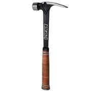 Afbeelding voor Estwing Ultra Series E19S Straight Claw Hammer EWEE19S Stacked Leather Grip, klauwhamer 538 gram 