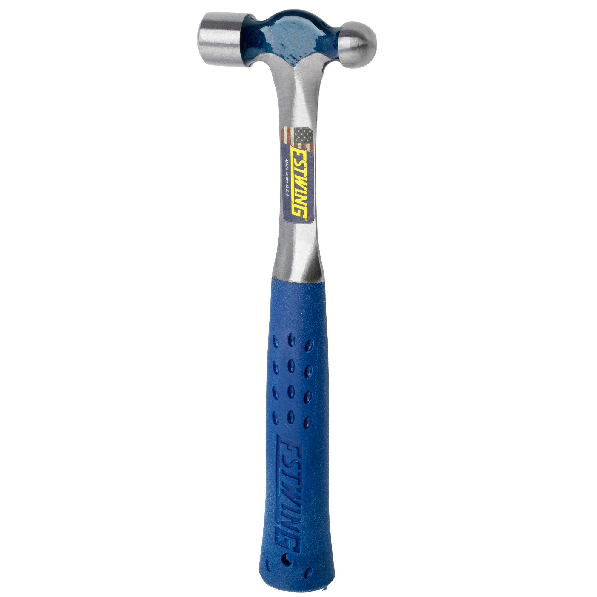 Młotek z kulistym obuchem i noskiemEstwing E3-8BP Ball Peen Hammer, Shock Reduction Grip, 225 gramów