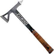 Estwing Black Eagle Leather Tomahawk hacha ETA negro con funda de nailon