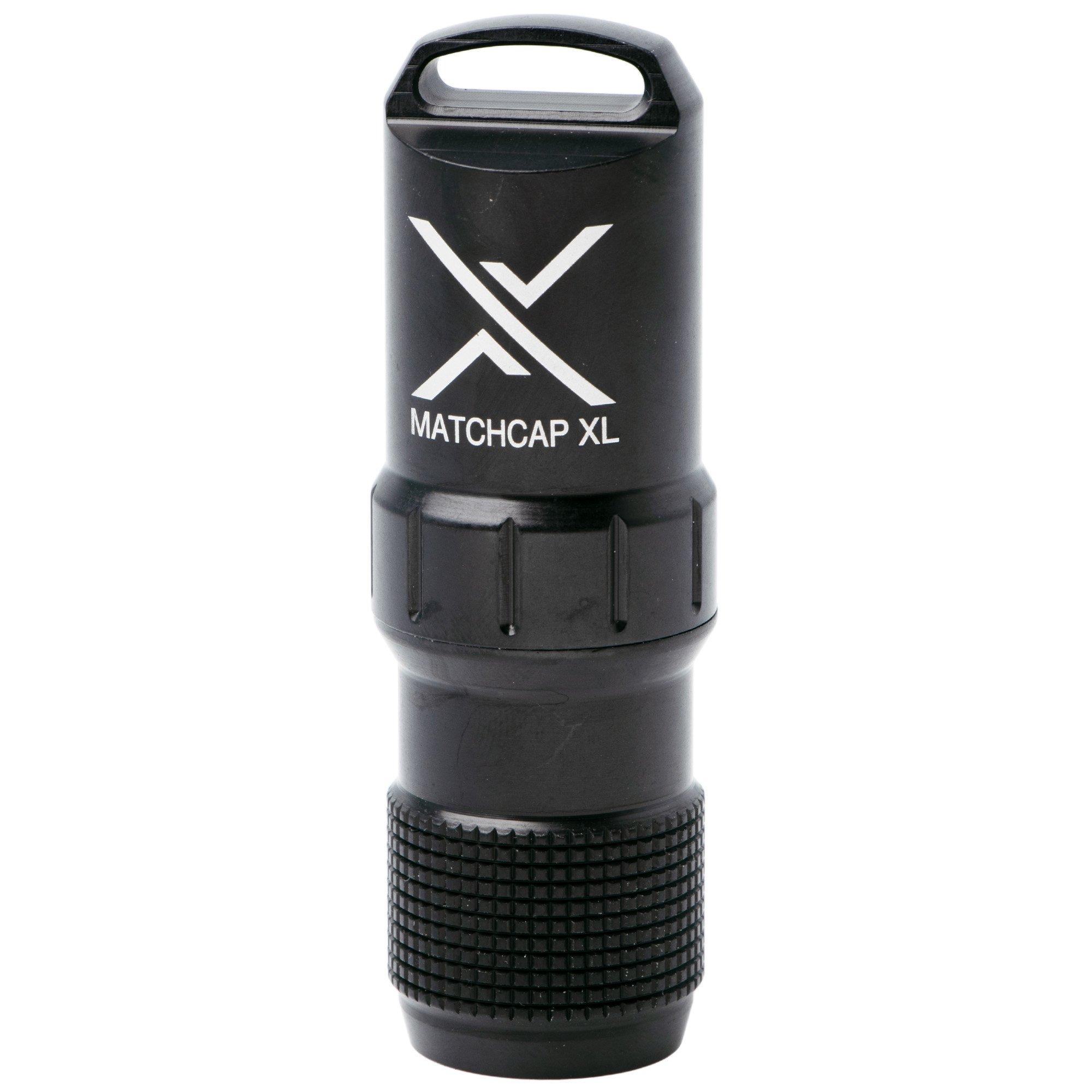 Exotac MATCHCAP XL 004100-BLK wasserdichte Kapsel, schwarz