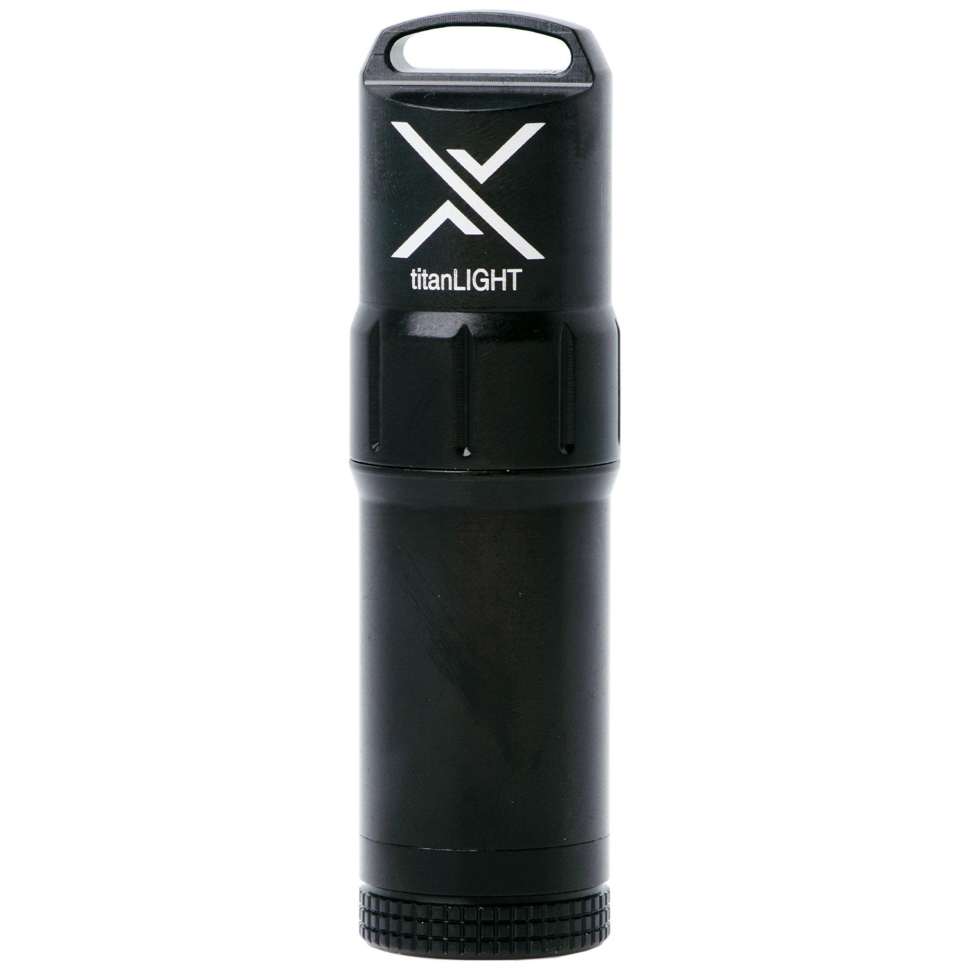 Exotac titanLIGHT Black 005500-BLK Feuerzeug schwarz