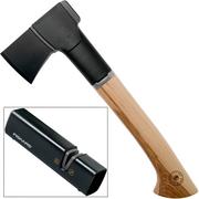 Fiskars Norden N7 hand axe + sharpener