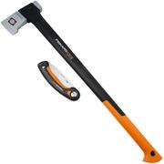 Fiskars X32 Splitting Axe Set 1075435 ascia da spacco + sega pieghevole