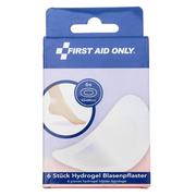 First Aid Only Hydrogel Blister Plasters P-10070, pansements pour ampoules, 6 pièces