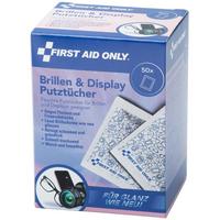 Afbeelding voor First Aid Only Lens Cleaning Wipes P-10300, reinigingsdoekjes, 50 stuks