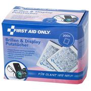 Afbeelding voor First Aid Only Lens Cleaning Wipes P-10301, reinigingsdoekjes, 200 stuks