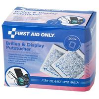 Afbeelding voor First Aid Only Lens Cleaning Wipes P-10301, reinigingsdoekjes, 200 stuks