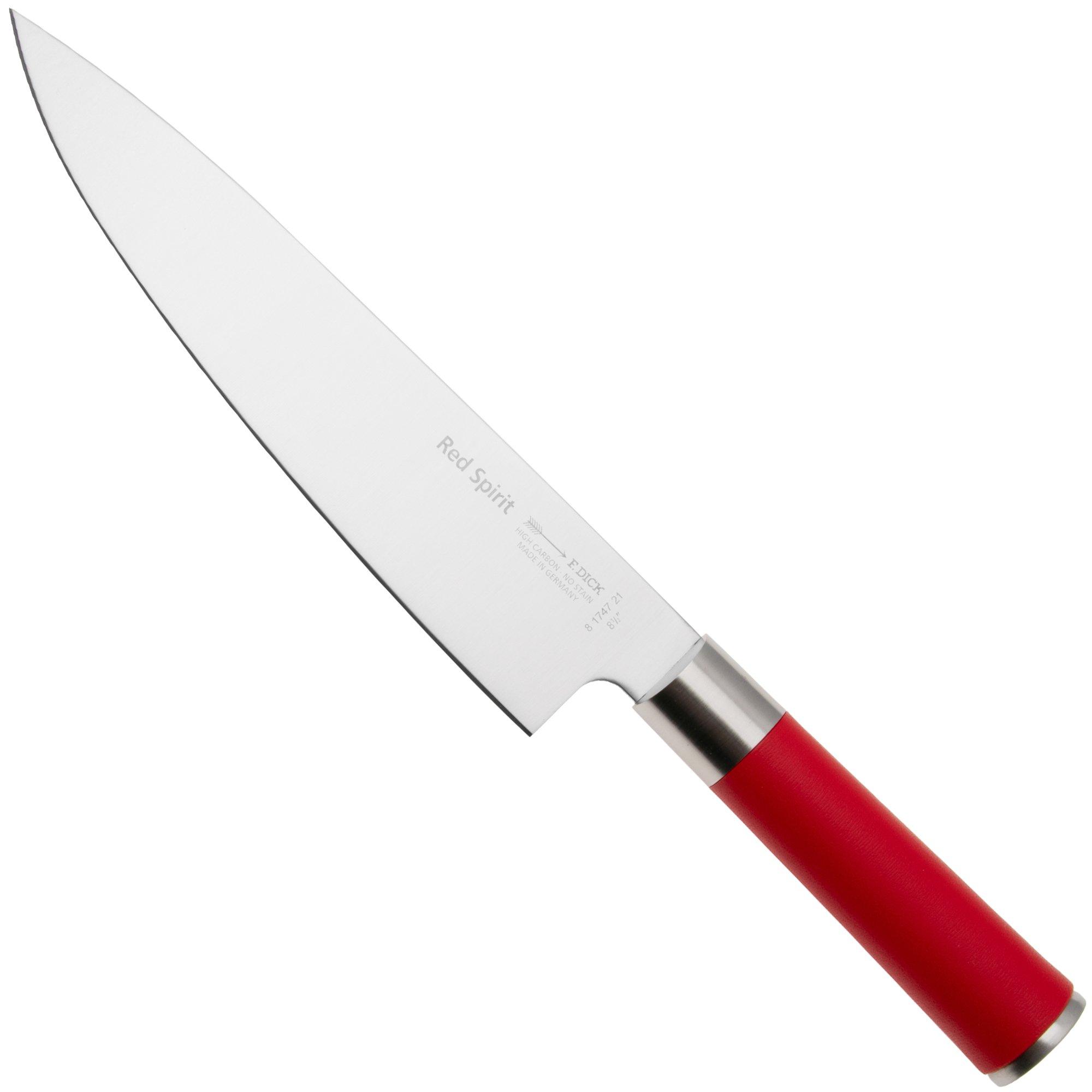 F. Dick Red Spirit 81747212 Chef's Knife, Kochmesser, 21 cm