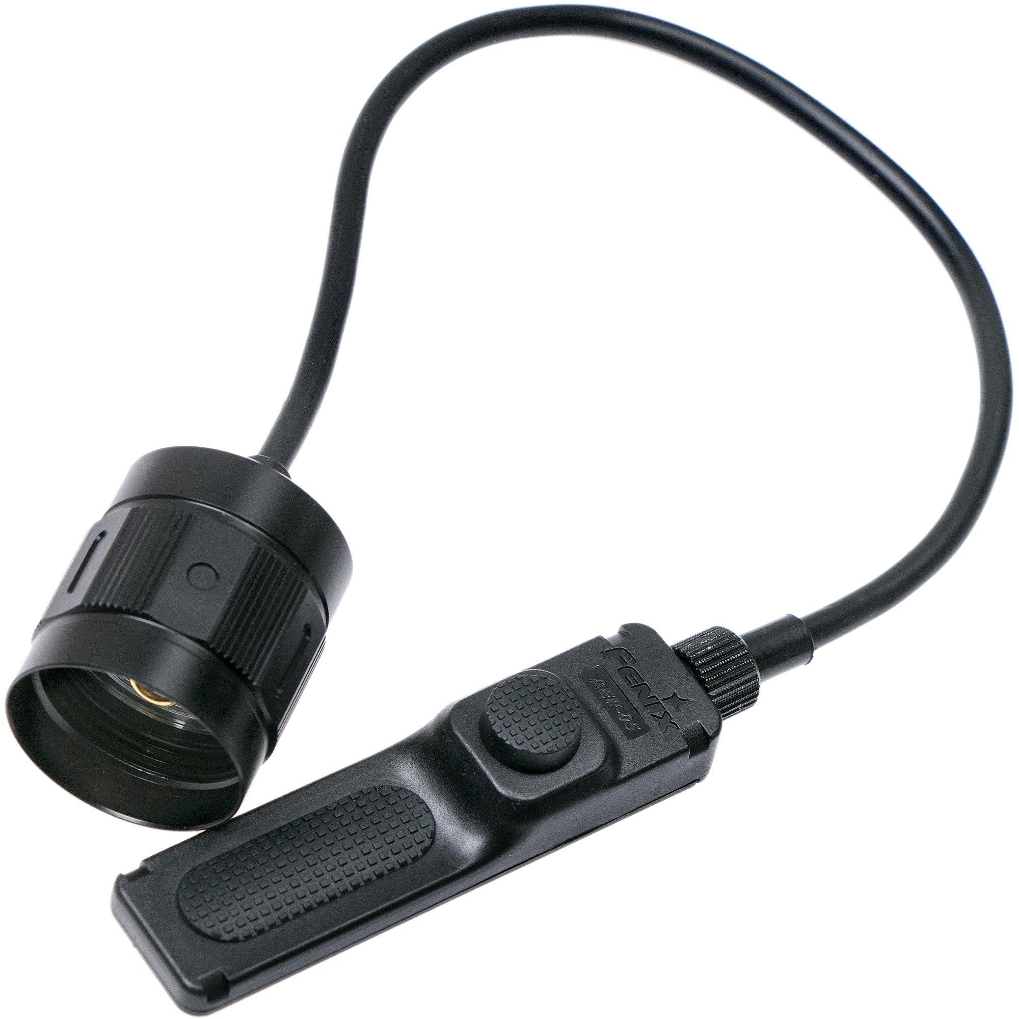 fenix 5 flashlight momwntary pressure switch AER05 for Tactical Lights  Longhorn Tactical and outdoor lighting setups. Fenix AER V2.0 Remote Pressure