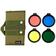 Afbeelding voor Fenix AOF-18 Multi-Color Filter Set, filteradapter met pouch, rood blauw geel groen