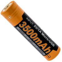 Image pour Fenix ARB-L18-3500U 18650 accu avec port micro USB, 3500 mAh