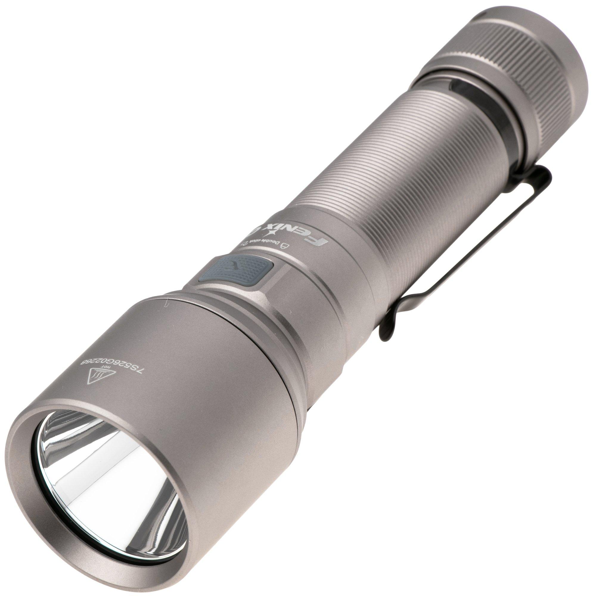 Fenix C7 rechargeable flashlight, 3000 lumens, grey