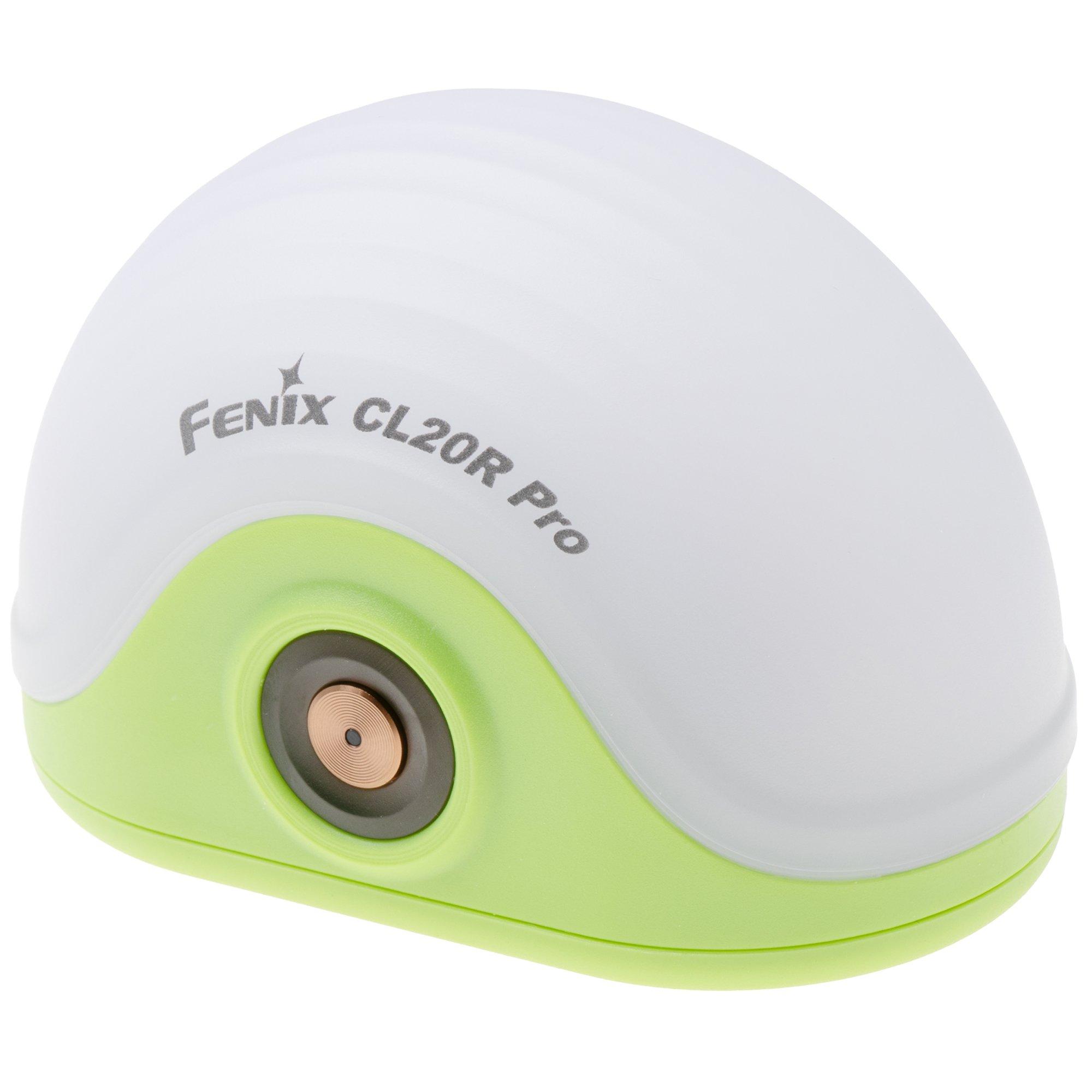 Fenix CL20R PRO Green, rechargeable camping light, 400 lumen