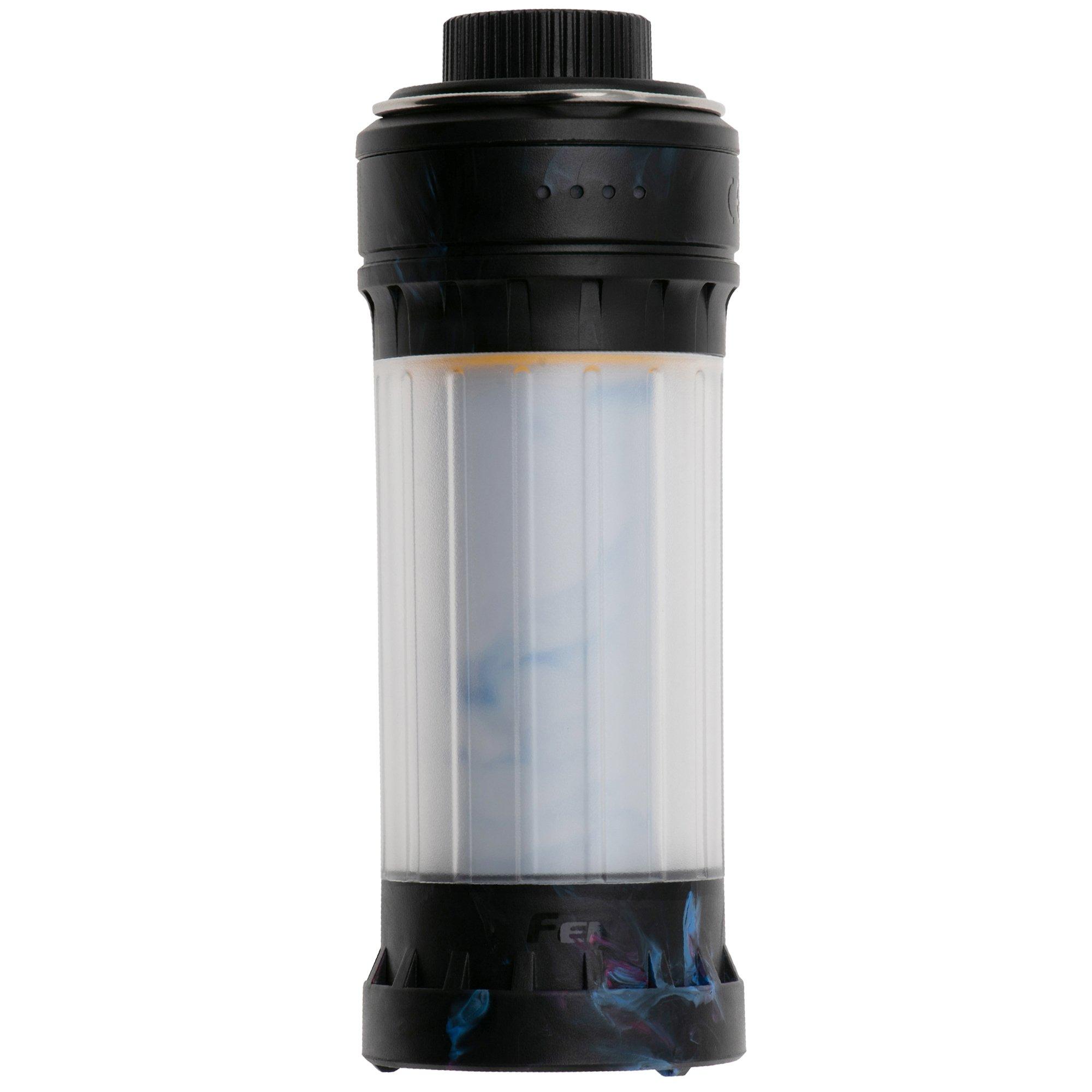 Fenix CL22R-B Polar Night Black, oplaadbare multi-color led-campinglamp, 500 lumen