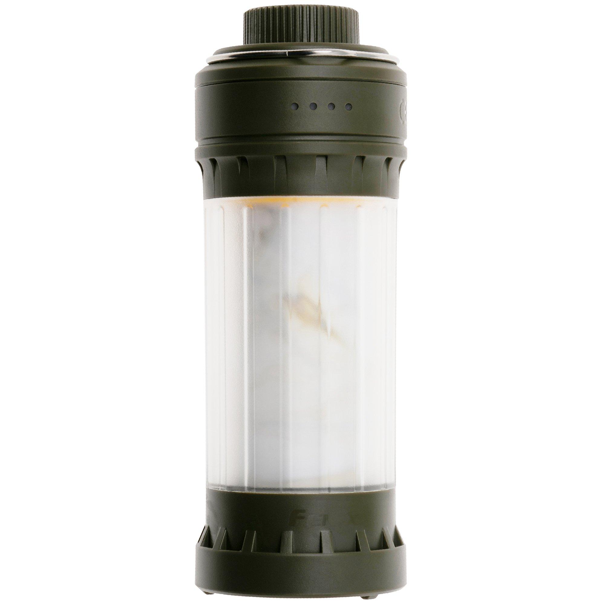 Fenix CL22R-G Wild Green, rechargeable multi-colour LED camping light, 500 lumens