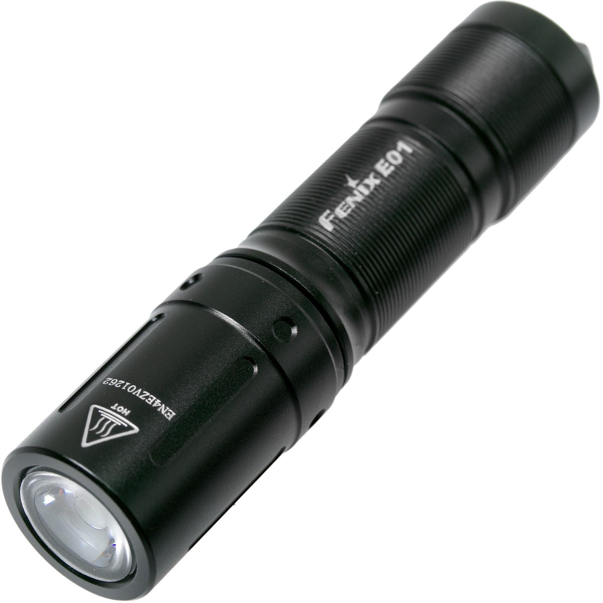 fenix e01 flashlight black tiny Built to withstand tough conditions Fenix E01 V2.0 LED Keychain