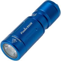 Image for Fenix E02R rechargeable keychain flashlight, 200 lumens, blue