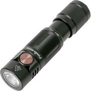 Fenix E05R oplaadbare sleutelhangerzaklamp, zwart