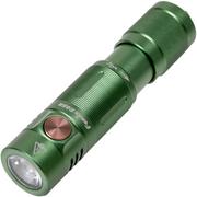 Fenix E05R rechargeable keychain flashlight, green