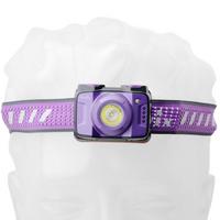 Image for Fenix HL12R-P V2.0 rechargeable head torch, 500 lumens, purple