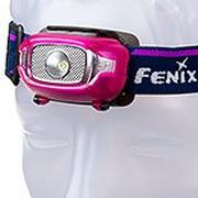 Fenix HL15 led-hoofdlamp voor hardlopen, roze/paars