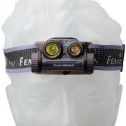 Fenix HM65R-DT Dark Purple, lampe frontale rechargeable, 1500 lumens