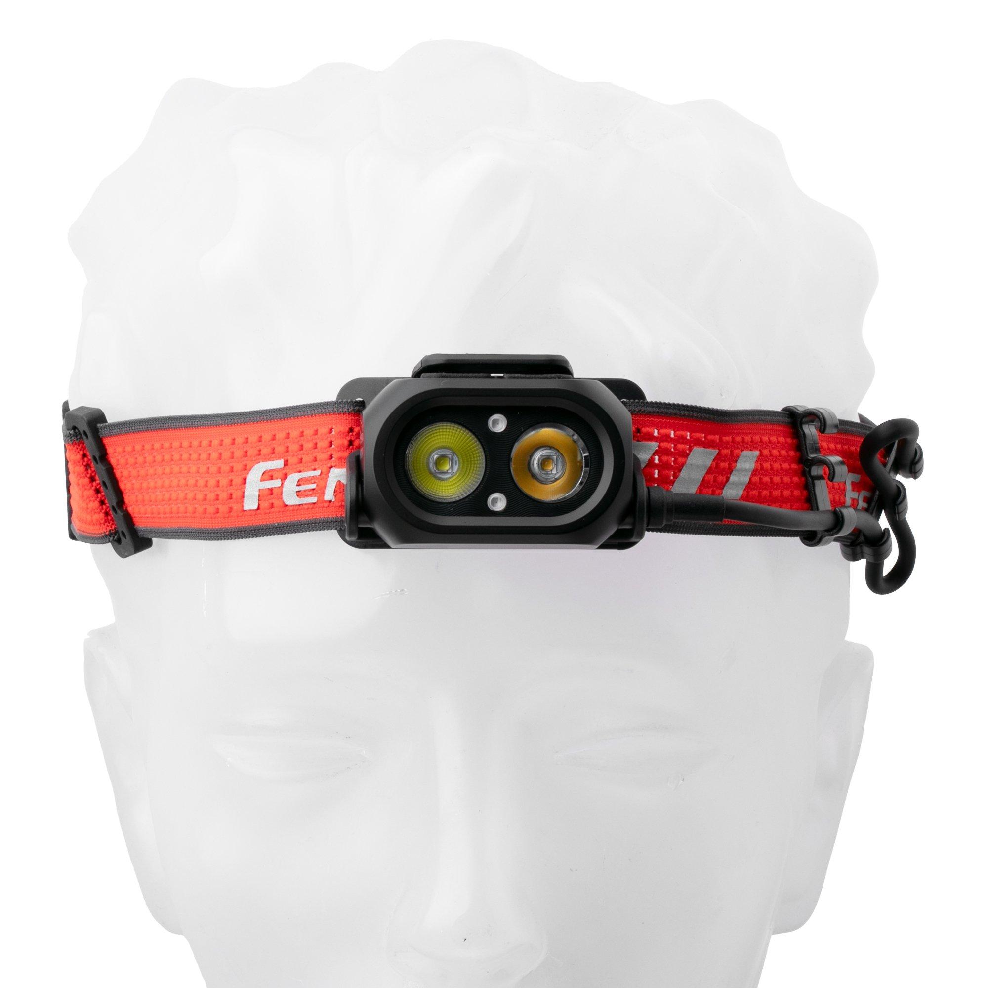 Fenix HP12R-T rechargeable head torch, 1300 lumens, red