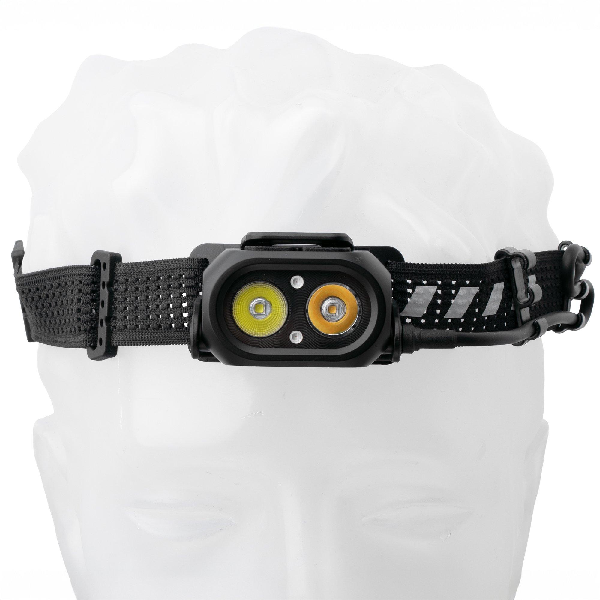 Fenix HP12R-T rechargeable head torch, 1300 lumens, black