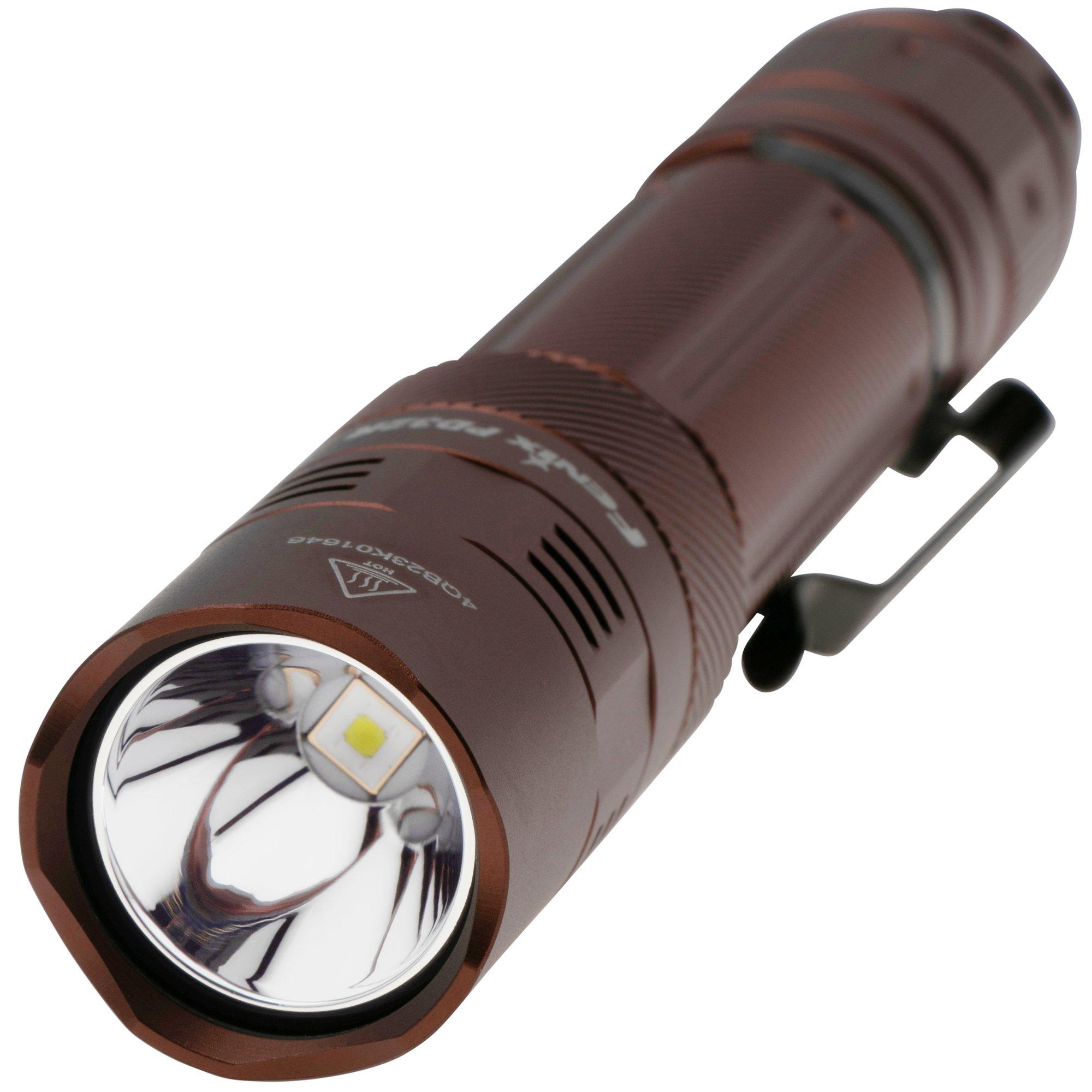 Fenix PD32R-C Coyote rechargeable LED flashlight, 1400 lumens