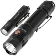 Afbeelding voor Fenix PD36R ACE, 3000 lumen programmeerbare zaklamp, Fenix E12 V3.0, 200 lumen EDC zaklamp, tweedelige set