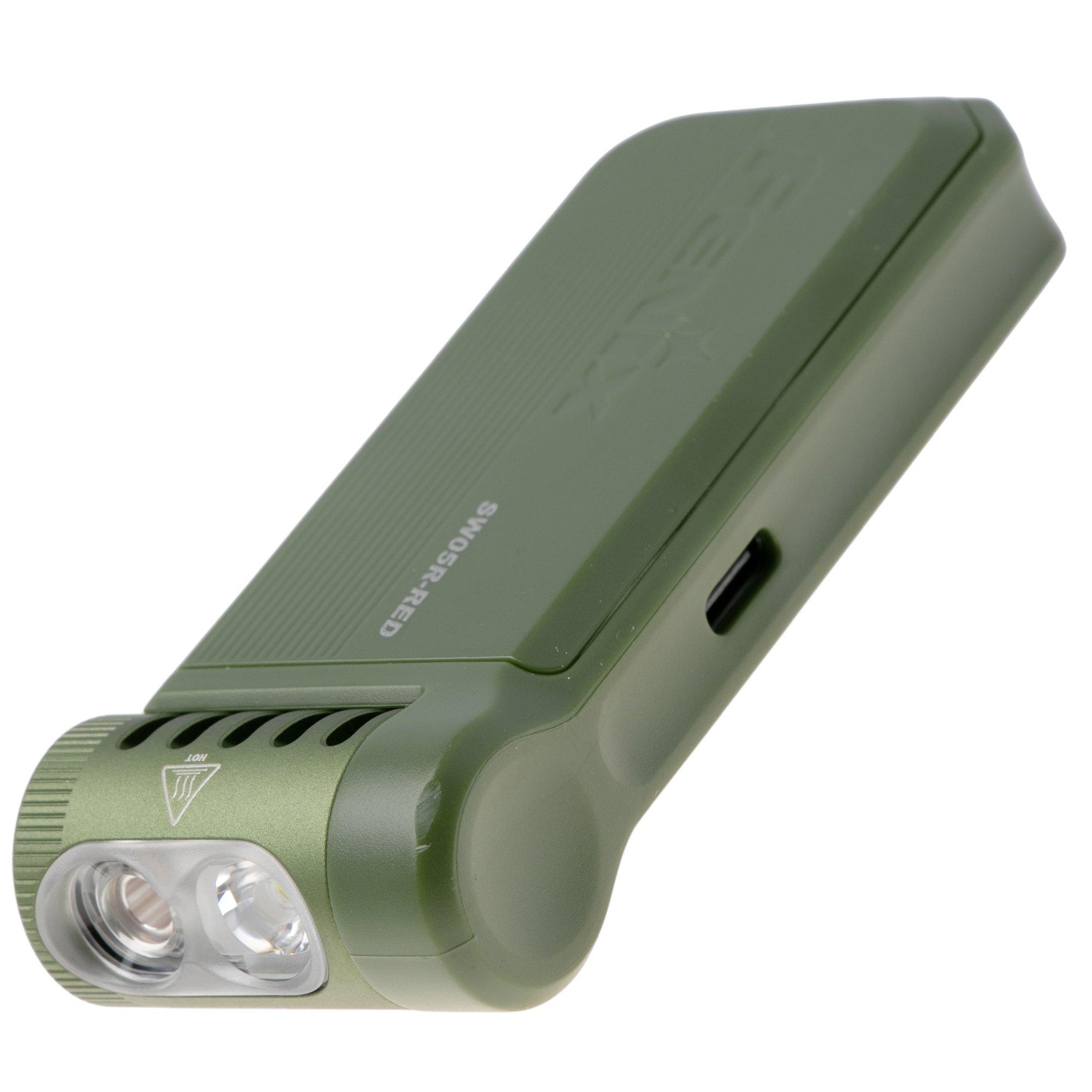 Fenix SW05R-RED-SG Clip-on flashlight, 150 lumens