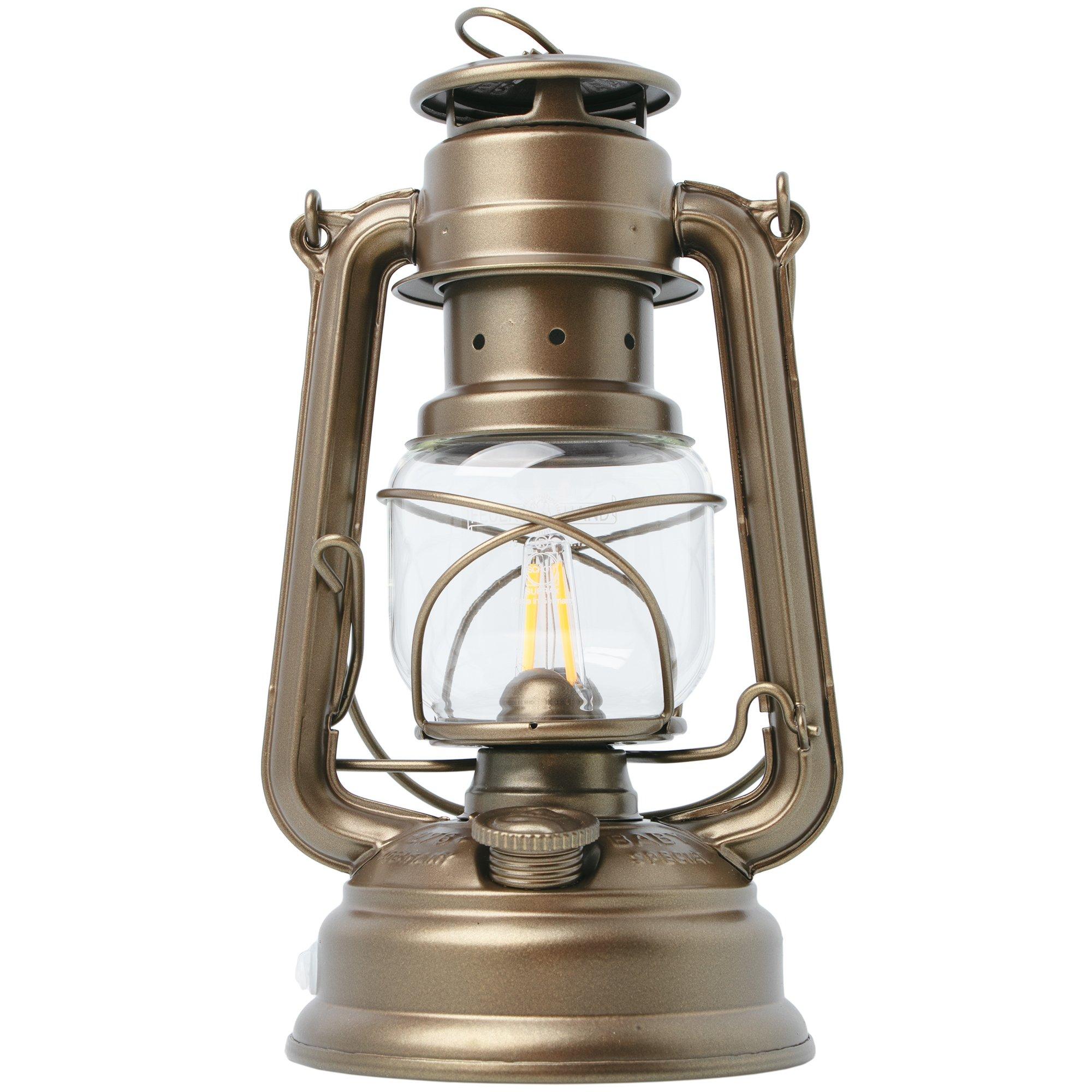 Feuerhand Baby Special 276 Bronze, 276-LED-BR, LED hurricane lantern