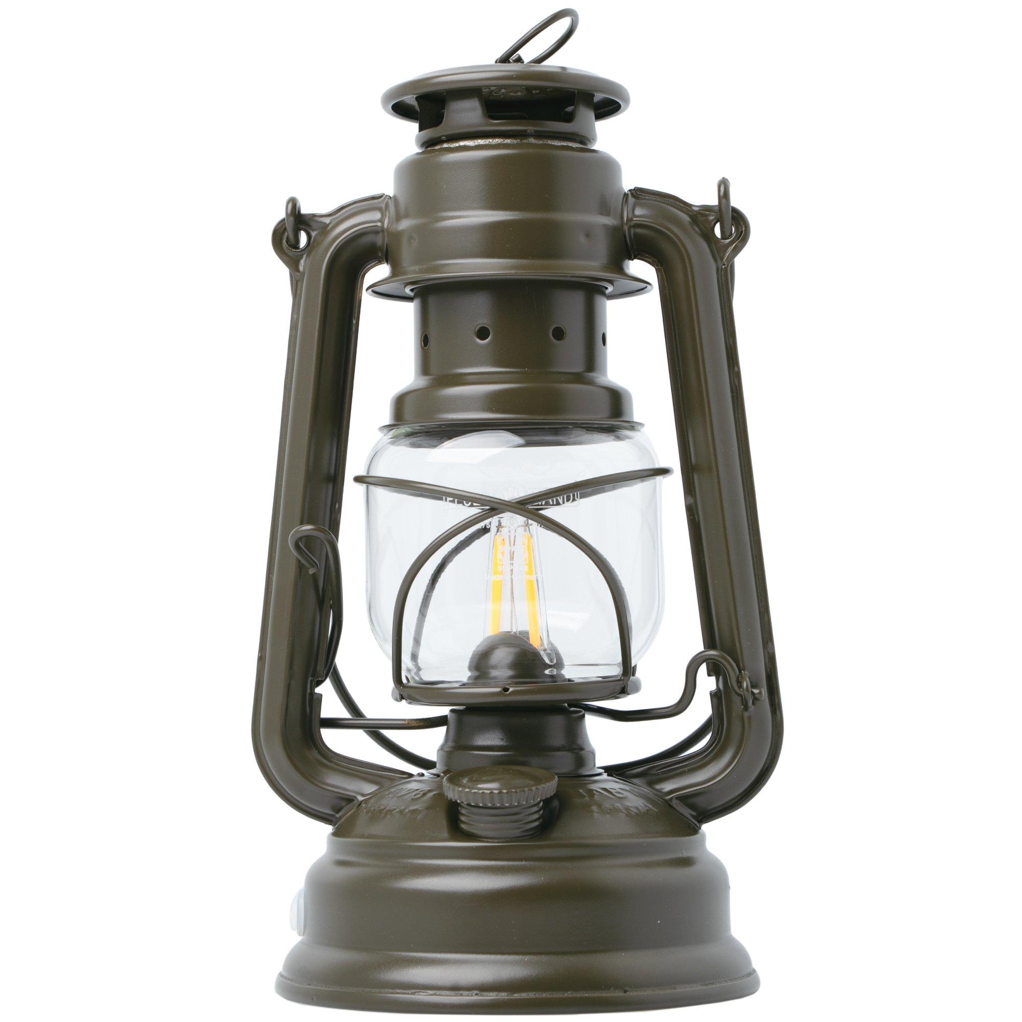 Feuerhand Baby Special 276 Olive Green, 276-LED-OG, LED hurricane lantern