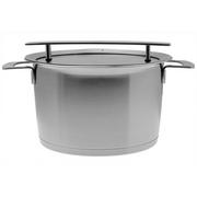 Fissler Phi Collection 016-103-24-000-0 casserole à soupe, 24 cm, 6.5L, couvercle en verre