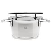 Fissler Phi Collection 016-113-16-000-0 kookpan, 16 cm, 1.9L, glazen deksel