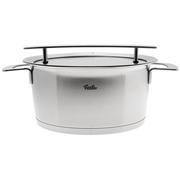 Fissler Phi Collection 016-113-24-000-0 cooking pot, 24 cm, 5.1L, glass lid