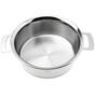 Afbeelding voor Fissler Phi Collection 016-123-24-000-0 lage kookpan, 24 cm, 3.9L, glazen deksel