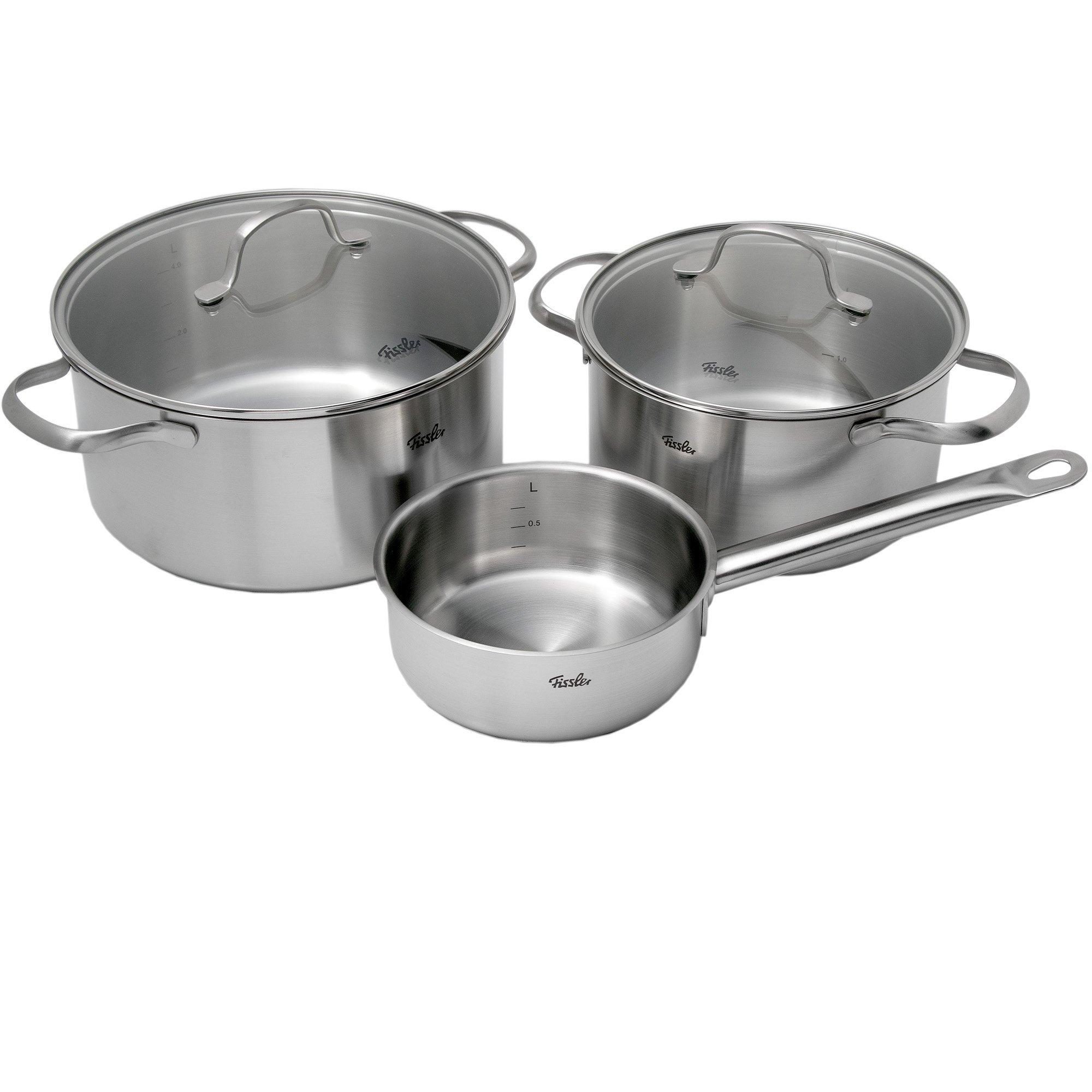 Fissler San Francisco 040-113-05-000, 5-piece pan set