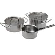 Fissler Original Profi Collection 084-128-03-000 Juego de cacerolas de 3 piezas